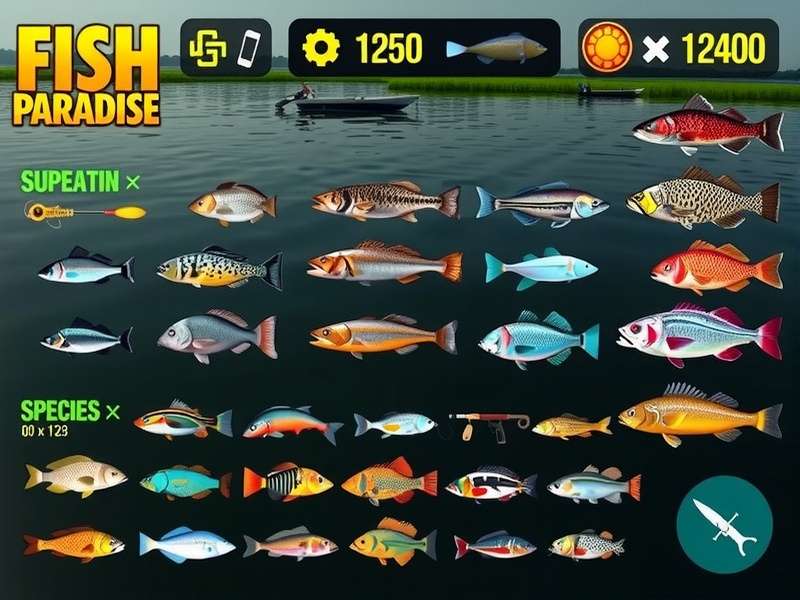 Fishing equipment and boat upgrades available in Kerala Fish Paradise